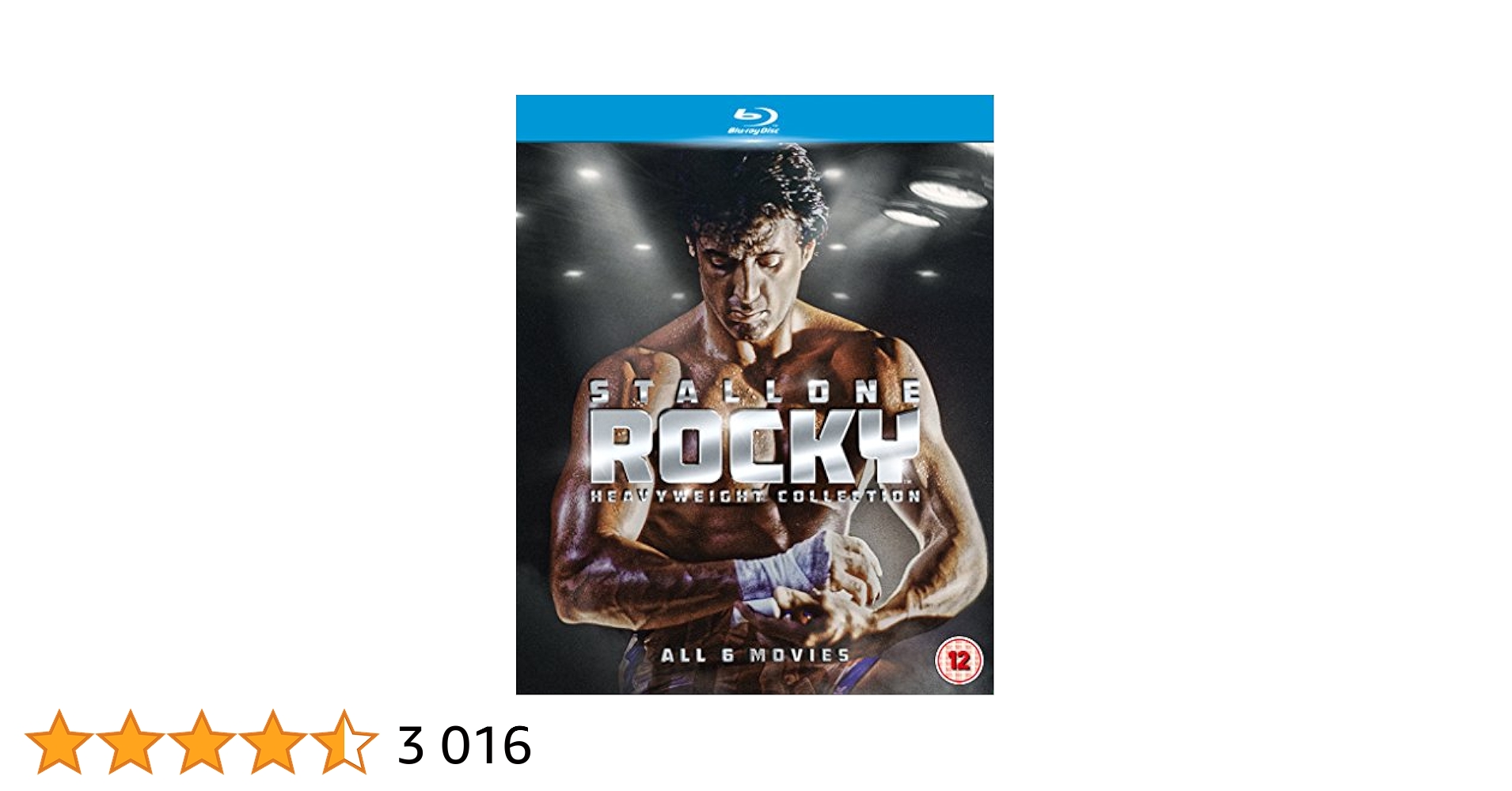 ◎ROCKY THE COMPLETE SAGA COLLECTION Amazon.fr - Rocky The Complete Saga (6 Titles) BD [Blu-Ray